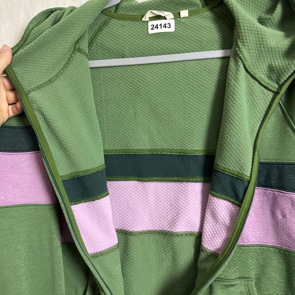 Cotopaxi Women's Large Green Color Block Full Zip Hooded Bandera Outdoor Jacket - Picture 7 of 13